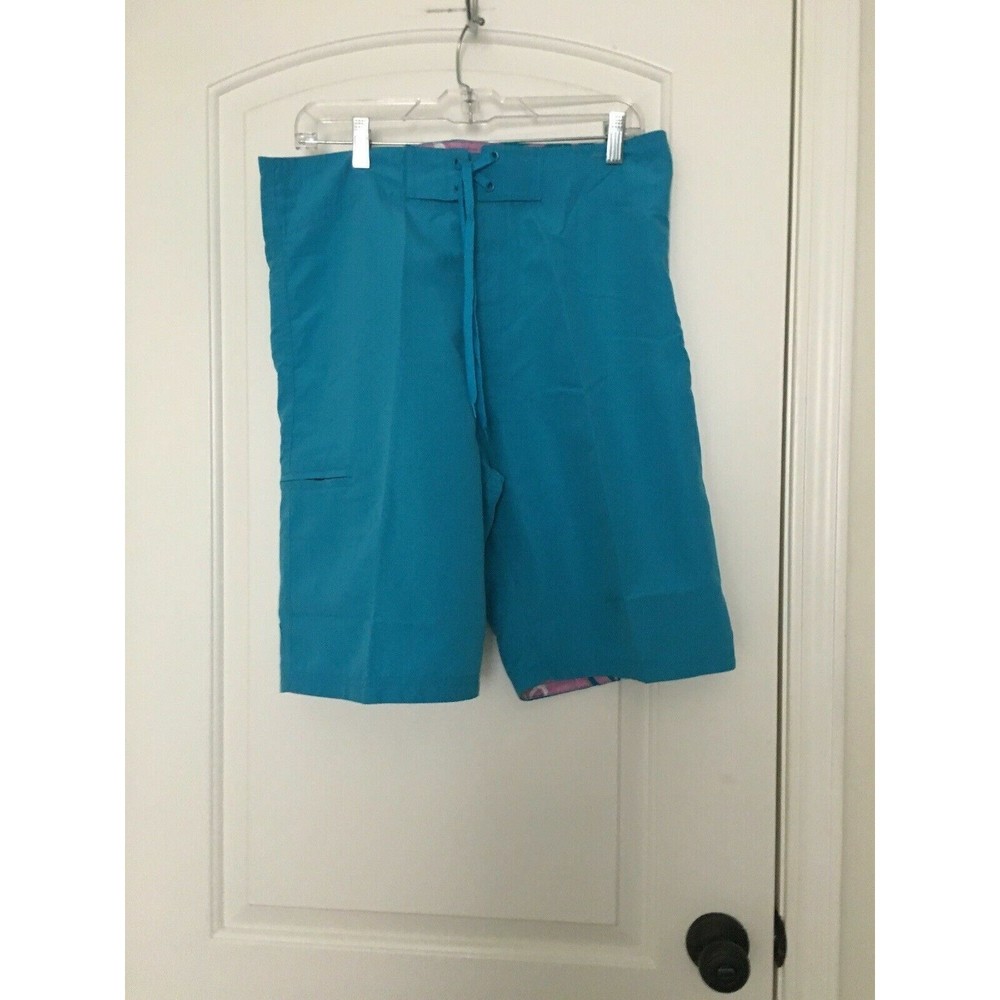 Nina Capri Women's Blue Capri Shorts Lightweight Size 10